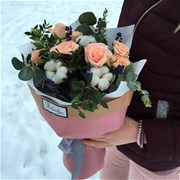 Букет-коктейль "Sweet rosy" B138